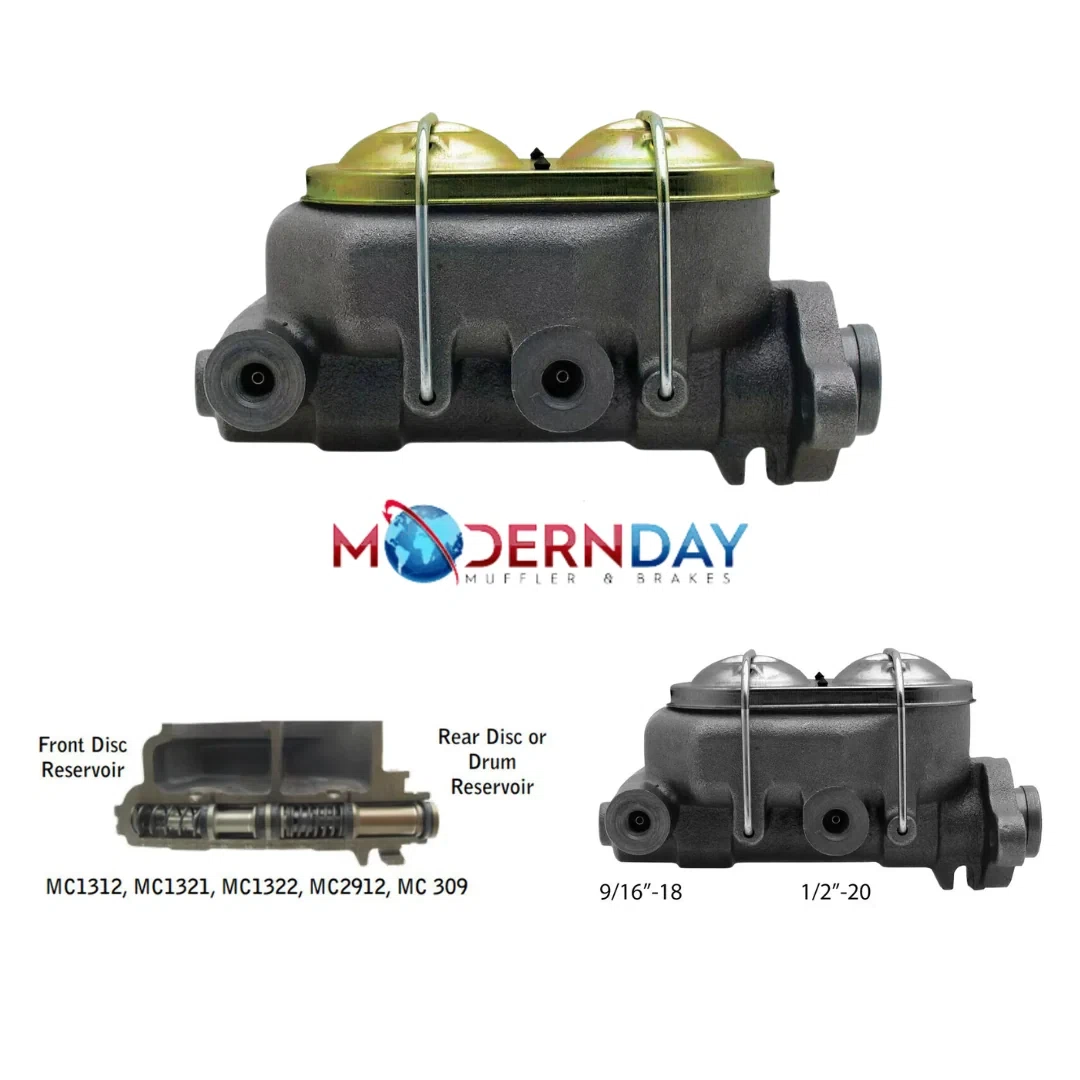 Fits GM Universal Cast Iron Master Cylinder 1-1_8_ Bore MC2912H